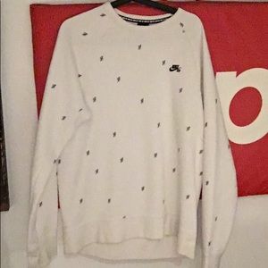 Nike Sb Crewneck White Size L